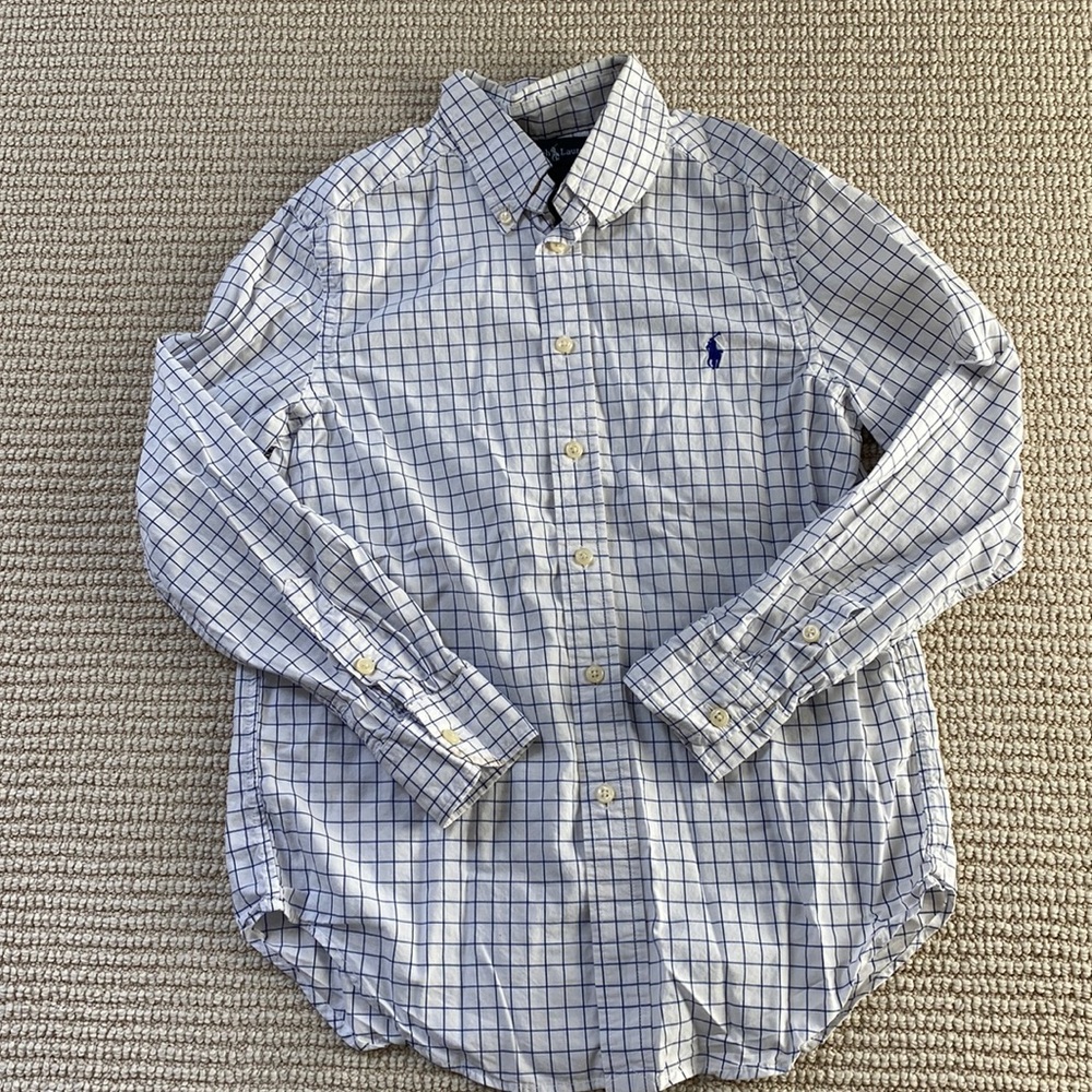 Boys polo button down